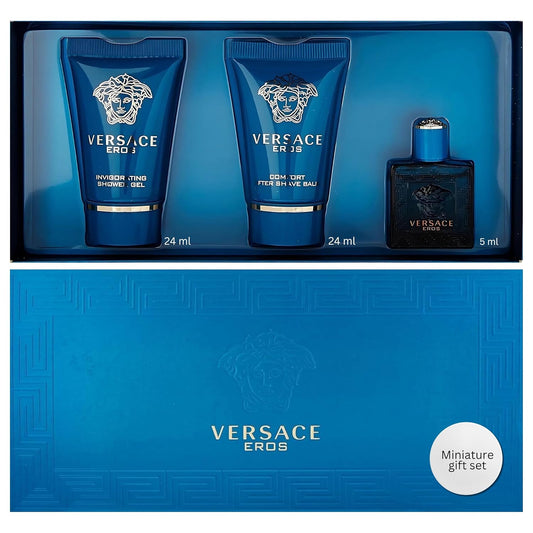 Eros Perfume for Men 3 Piece Mini Gift Set