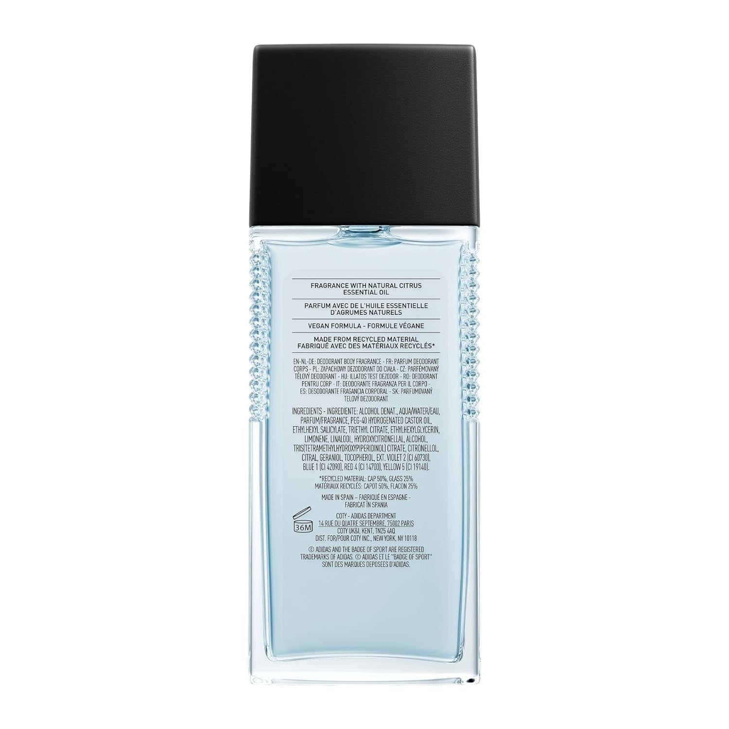 Moves for Him Body Fragrance for Men, 2.5 fl oz, Liquid, Grapefruit