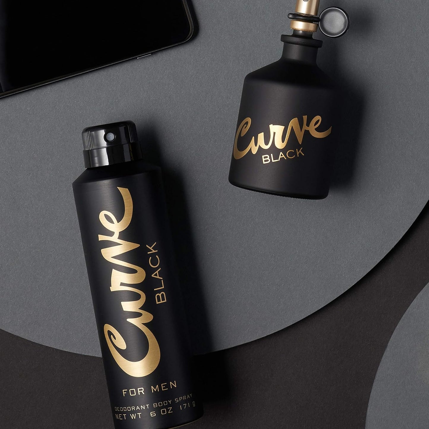 Black For Men, Cologne Spray with Casual Day or Night Scent, 4.2 oz