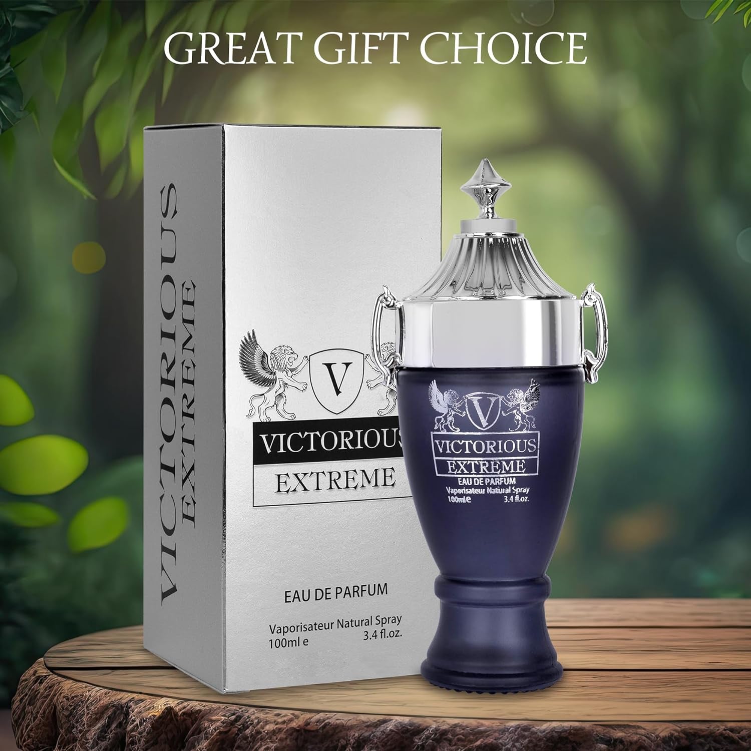 Urban Collection Victorious Extreme for Men - Formulated Using the Finest, Prime Ingredients - Fruity, Salty Fragrance - Black pepper & Fresh Orange Blossom - Packaged in a 100% Recycled Paper