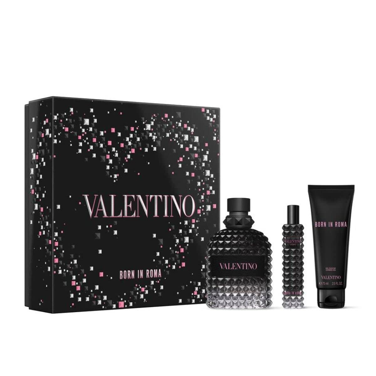 Born in Roma Uomo Gift Set for Men (3Pc)