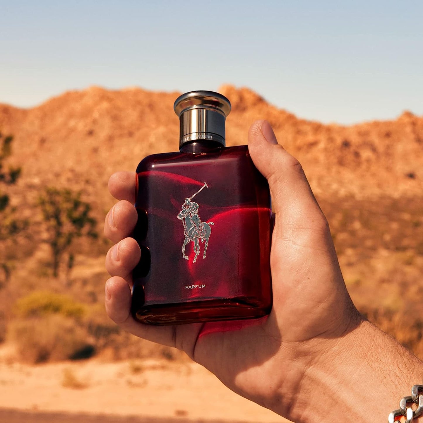 Ralph Lauren - Polo Red - Parfum - Men's Cologne - Ambery & Woody - With Absinthe, Cedarwood, and Musk - Intense Fragrance