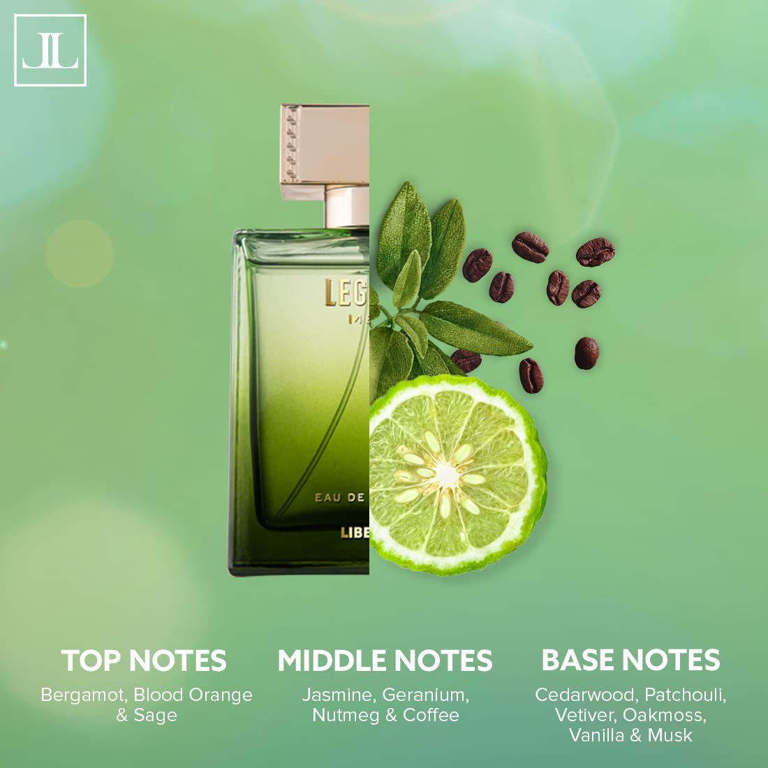 Luxury Perfume Gift Set - Legend for Men, Eden for Women (100ml/3.4Oz each), Eau De Parfum (EDP) Spray, Designed in France, Long Lasting Smell.