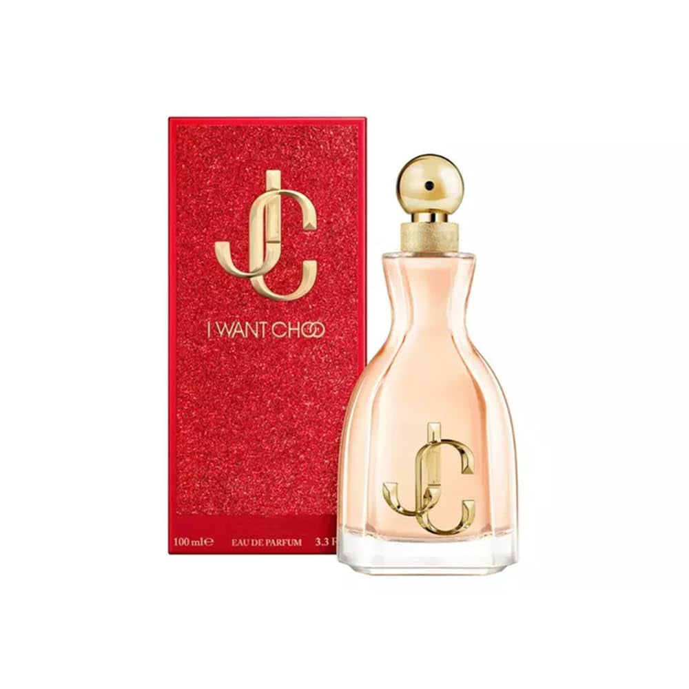 I Want Choo Eau De Parfum Spray 3.3 Ounces, 3.3 Fl. Oz. + Oil Roll on 12Ml