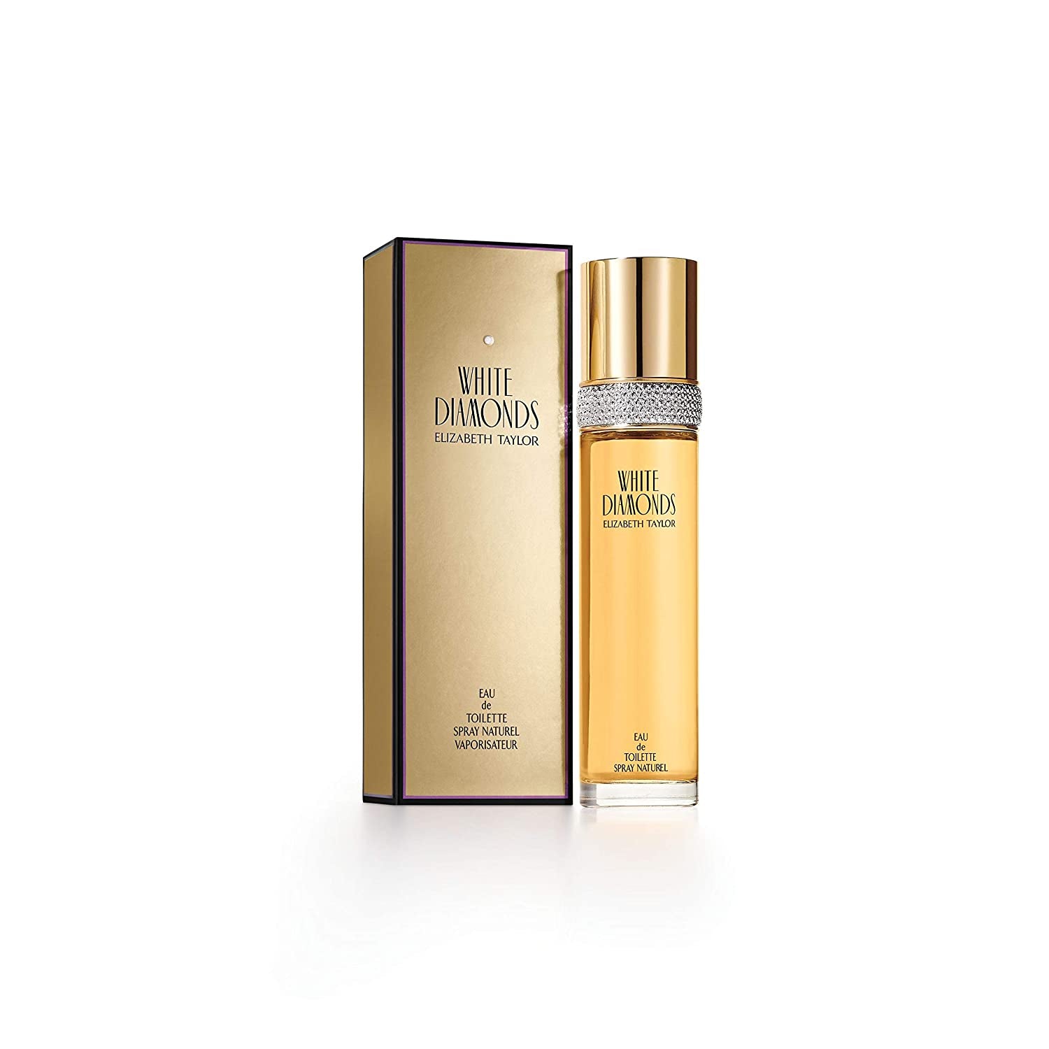 Elizabeth Taylor Women's Perfume, White Diamonds, Eau De Toilette EDT Spray, 3.3 Fl Oz