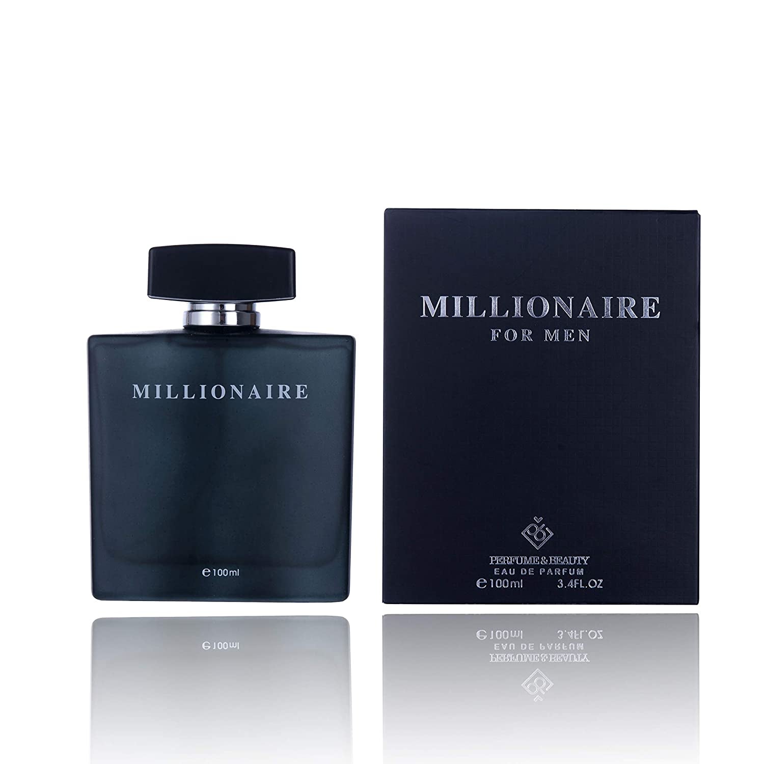 PERFUME&BEAUTY Perfume Eau de Parfume for Men, 3.4 oz Spray Parfume for Men 100 ML- Black Millionaire