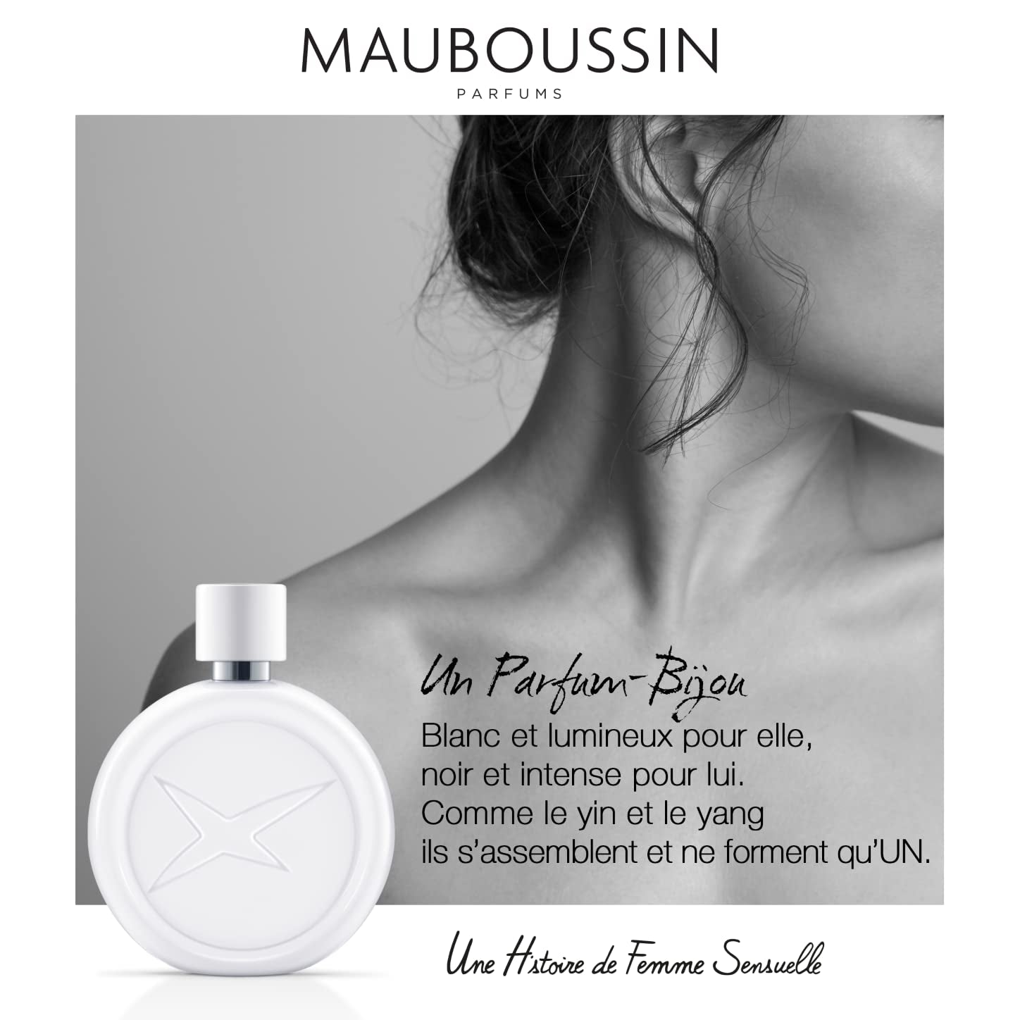 Mauboussin - Une Histoire De Femme Sensuelle 90ml (3 Fl Oz) - Eau de Parfum for Women - Floral, Musky & Gourmand Scents