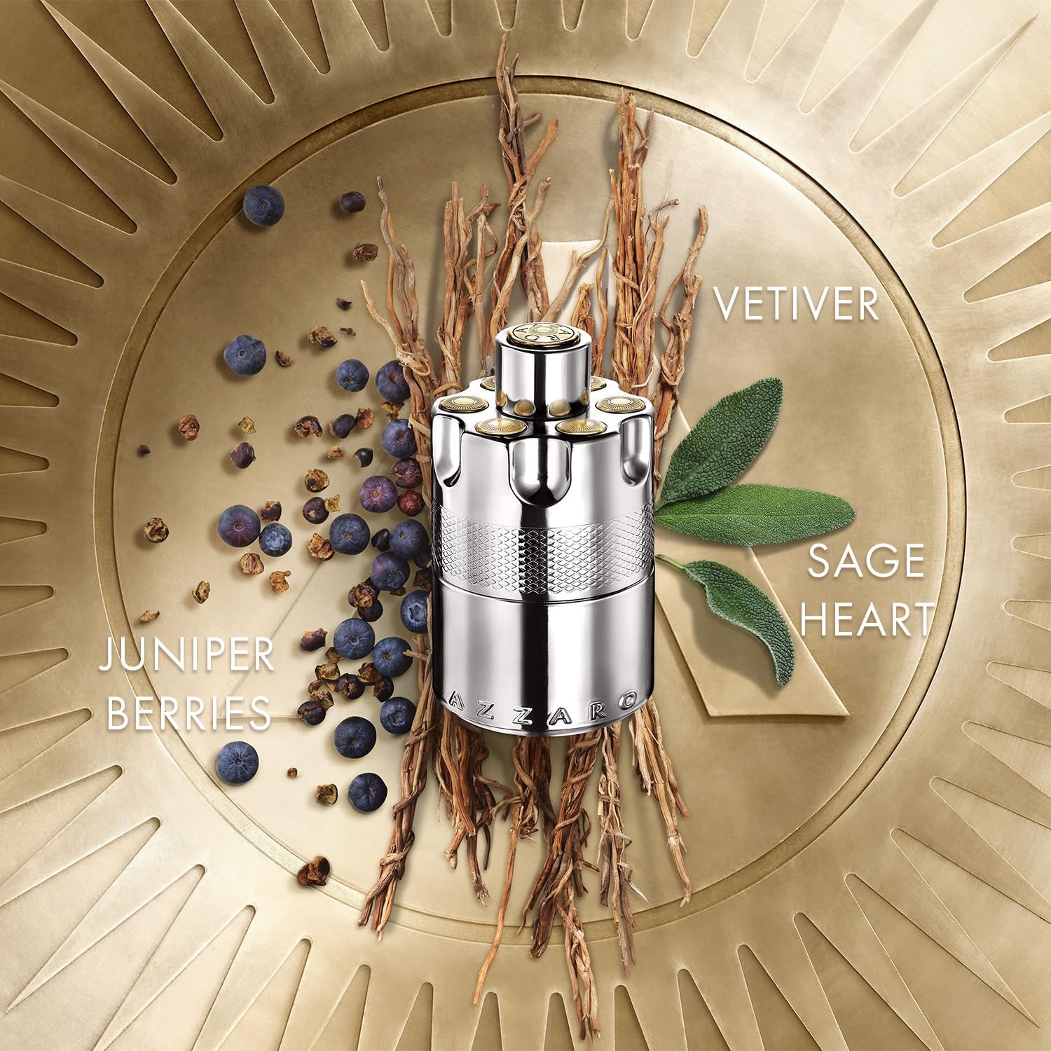Wanted Eau de Parfum - Energizing & Intense Mens Cologne - Woody, Aromatic & Spicy Fragrance - Fresh Notes of Juniper Berries, Sage, Vetiver - Lasting Wear - Luxury Perfumes for Men