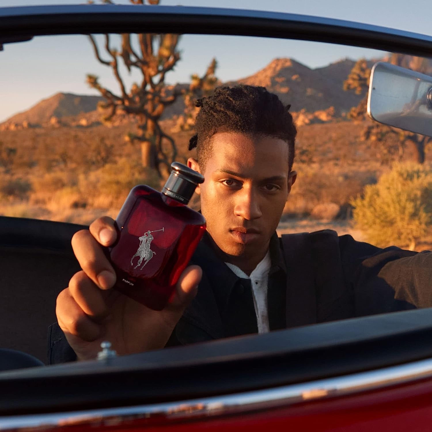 Ralph Lauren - Polo Red - Parfum - Men's Cologne - Ambery & Woody - With Absinthe, Cedarwood, and Musk - Intense Fragrance
