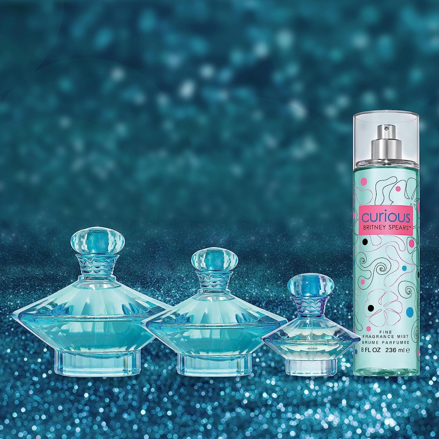 Curious, Eau De Parfum EDP Spray for Women, 3.3 Fl Oz