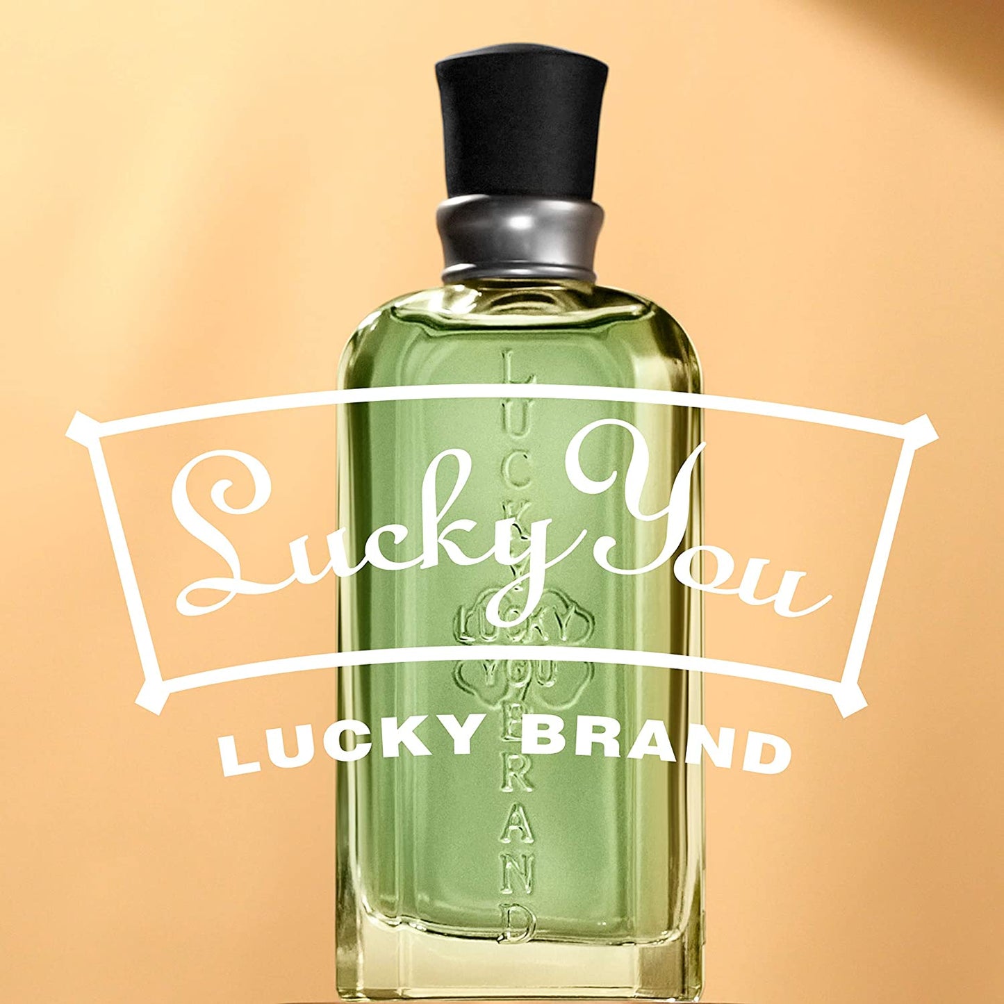 Lucky You Men's Cologne Fragrance Spray, Day or Night Casual Scent with Bamboo Stem Fragrance Notes, 3.4 Fl Oz
