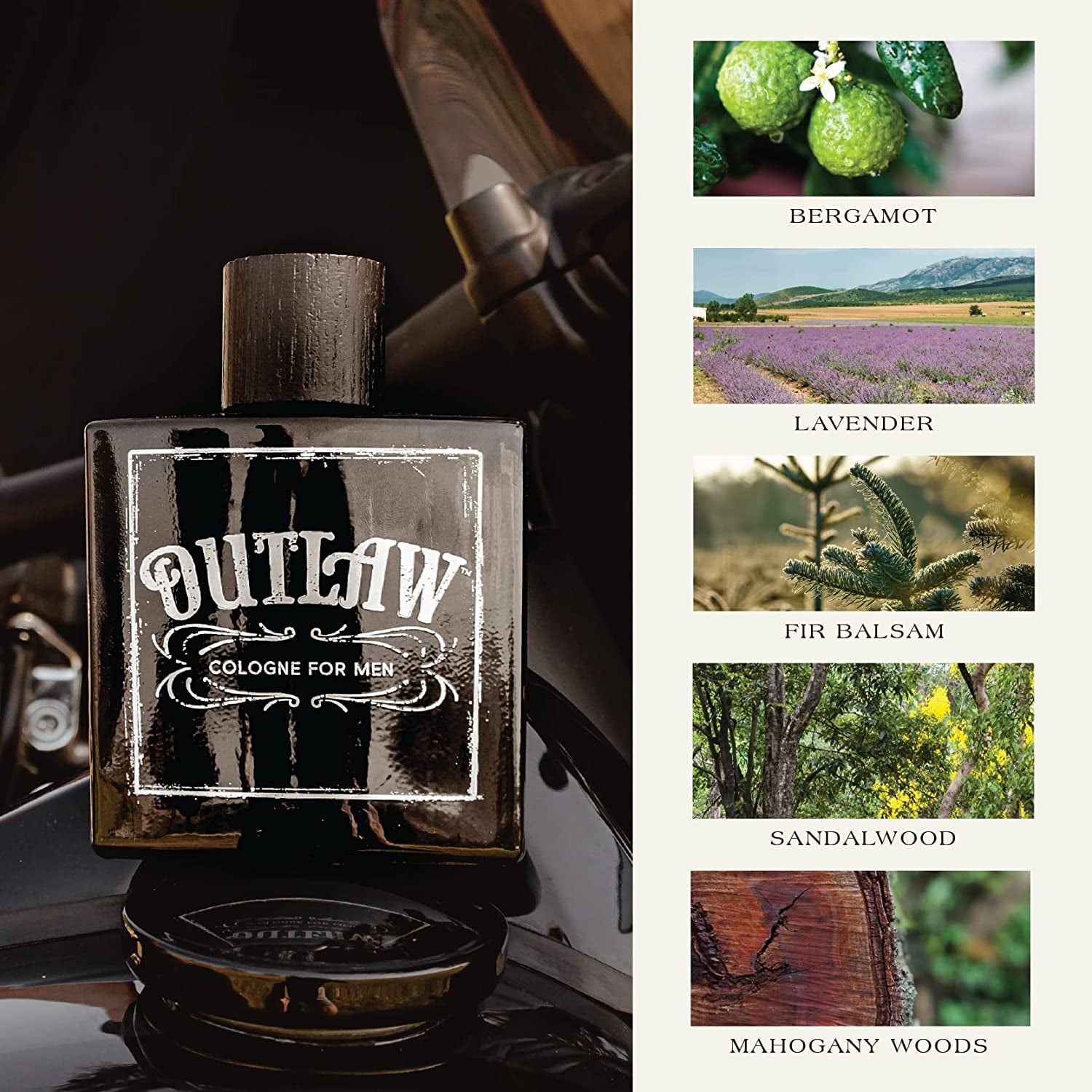 Tru Western Outlaw Men’s Cologne, 3.4 fl oz (100 ml) - Iconic, Masculine, Clean