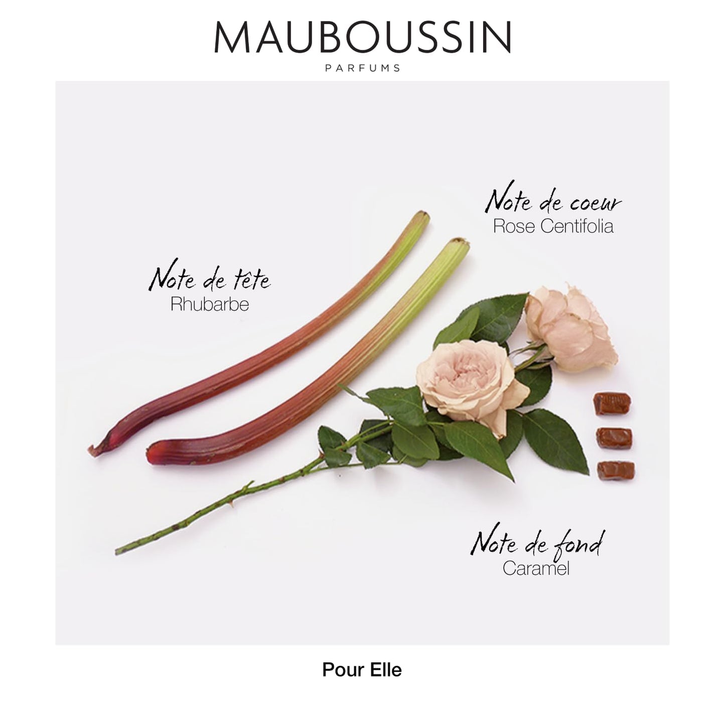 Mauboussin - Pour Elle 100ml (3.3 Fl Oz) - Eau de Parfum for Women - Floral & Fruity Scents
