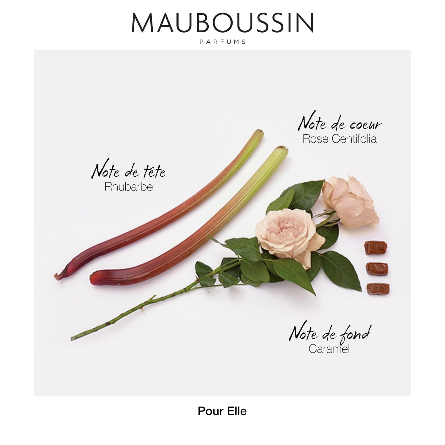 Mauboussin - Pour Elle 100ml (3.3 Fl Oz) - Eau de Parfum for Women - Floral & Fruity Scents