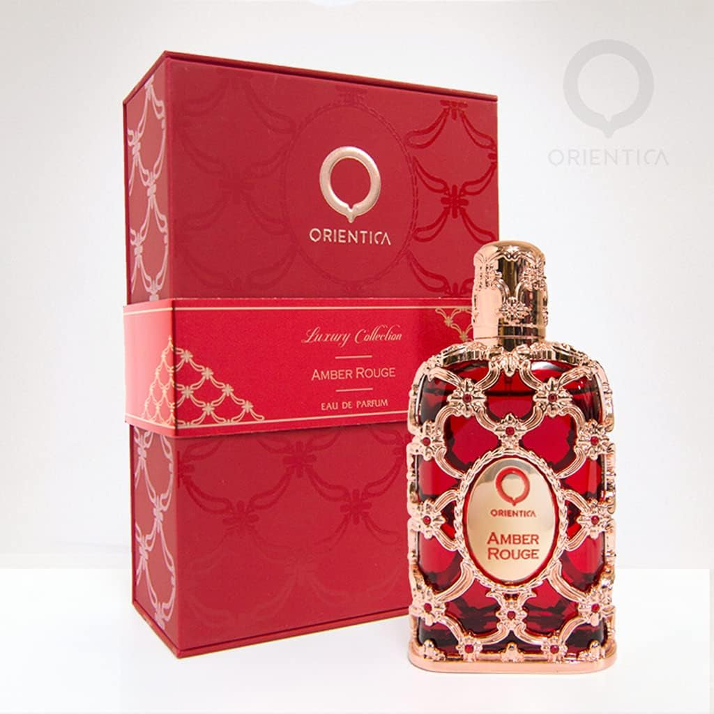 Amber Rouge for Women Eau De Parfum Spray, 2.7 Ounce (Luxury Collection)