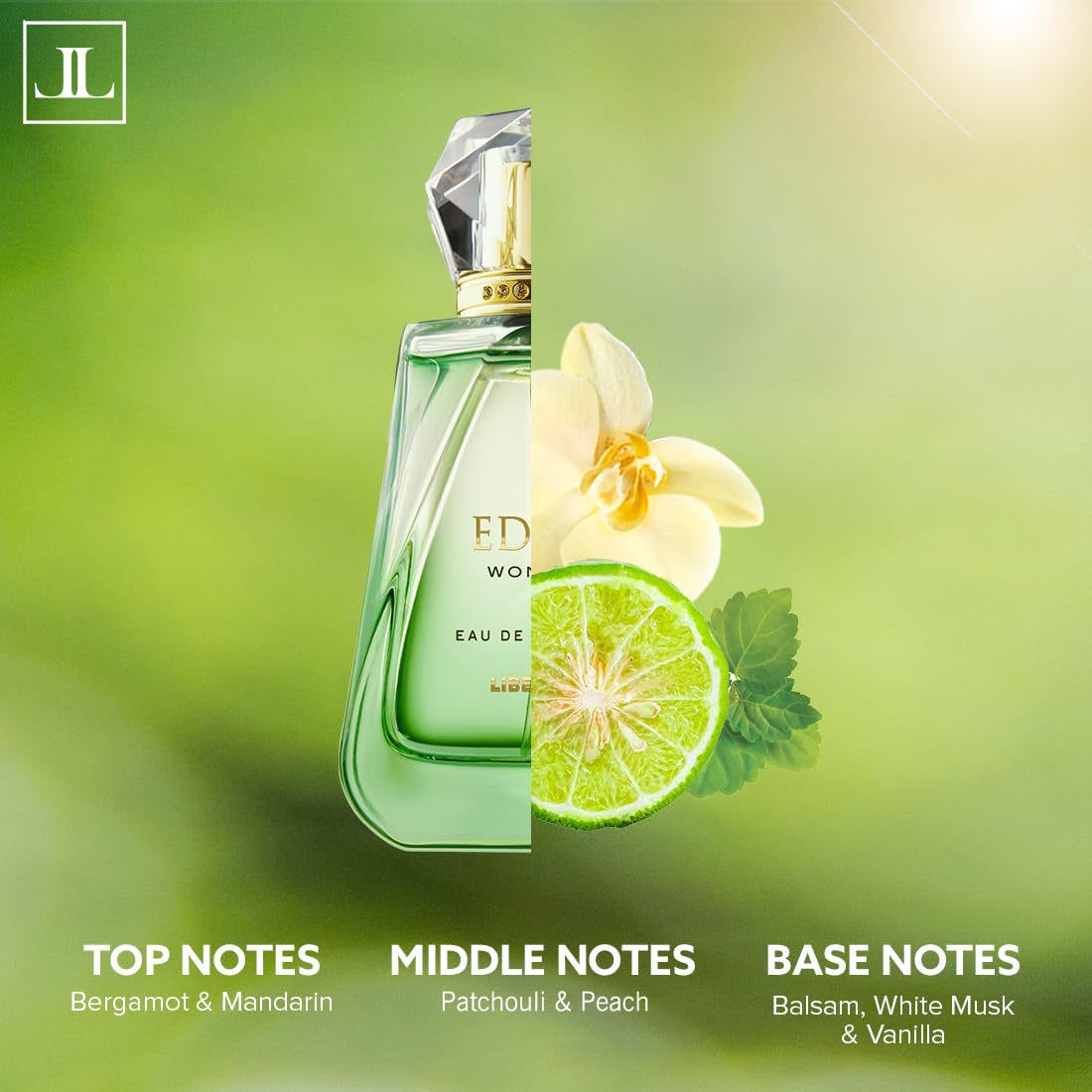 Luxury Perfume Gift Set - Legend for Men, Eden for Women (100ml/3.4Oz each), Eau De Parfum (EDP) Spray, Designed in France, Long Lasting Smell.