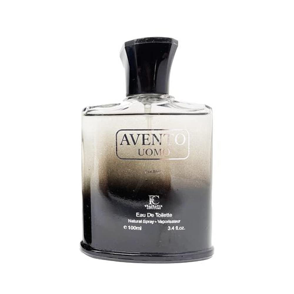 META-BOSEM Avento Uomo, Men's Cologne Eau de Toilette Natural Spray - Masculine Aroma Notes - Fresh Scent - Great Holiday Gift - for All Day Use - a Classic Bottle, 3.4 Fluid Ounce/100Ml