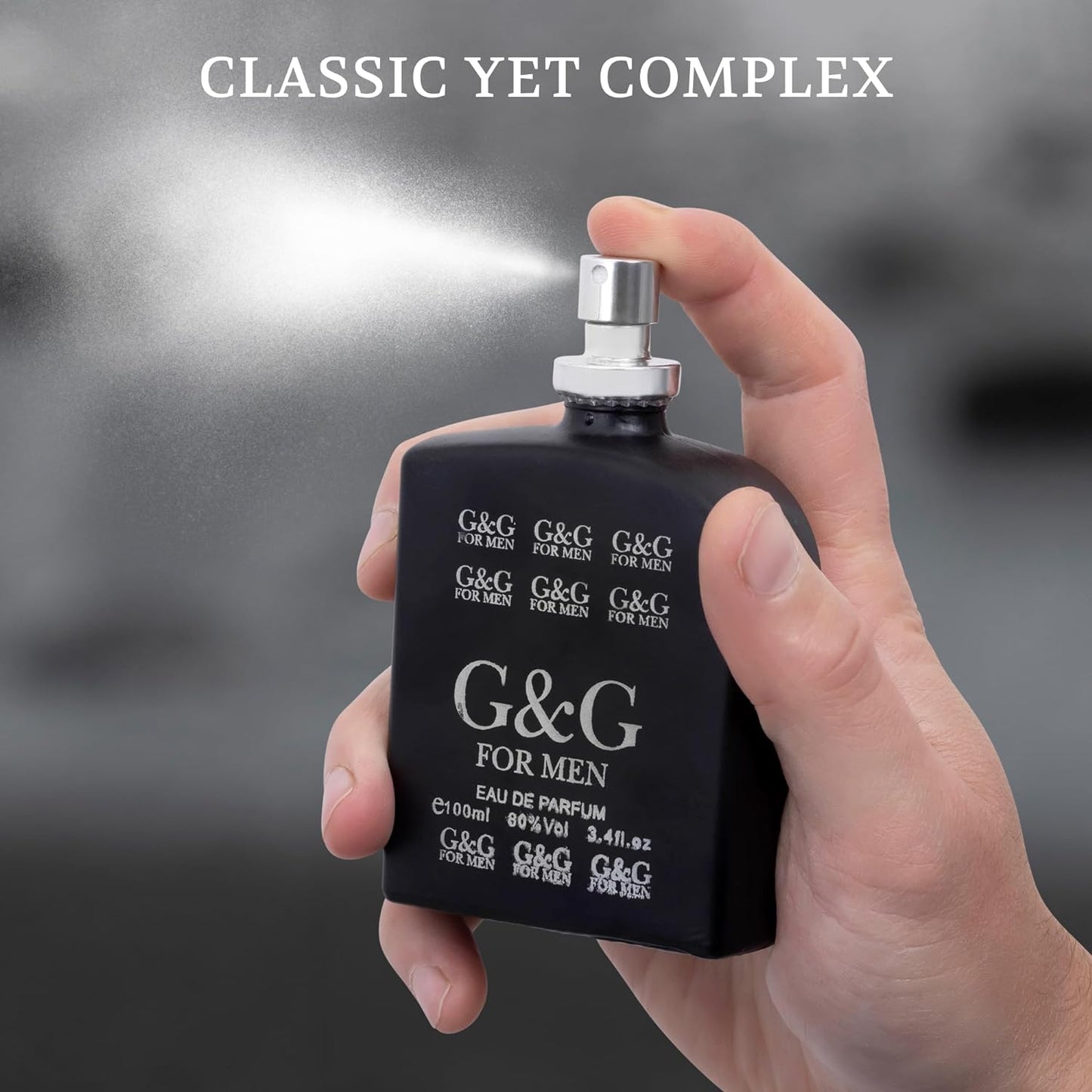 Urban Collection G&G for Men - Designed for Modern, Self-Assured Men - Explosive Blend Delivers a Long-Lasting Intensity - Invigorating Lavender, Lemon, Basil, Rosemary, Green Mint & Verbena