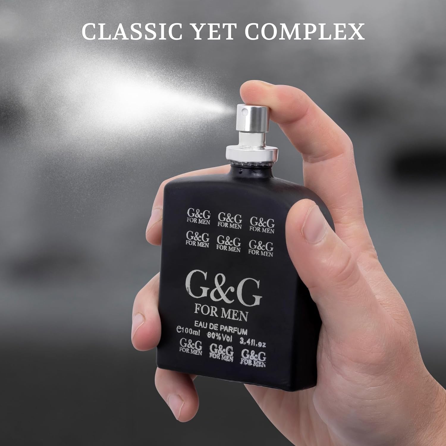 Urban Collection G&G for Men - Designed for Modern, Self-Assured Men - Explosive Blend Delivers a Long-Lasting Intensity - Invigorating Lavender, Lemon, Basil, Rosemary, Green Mint & Verbena